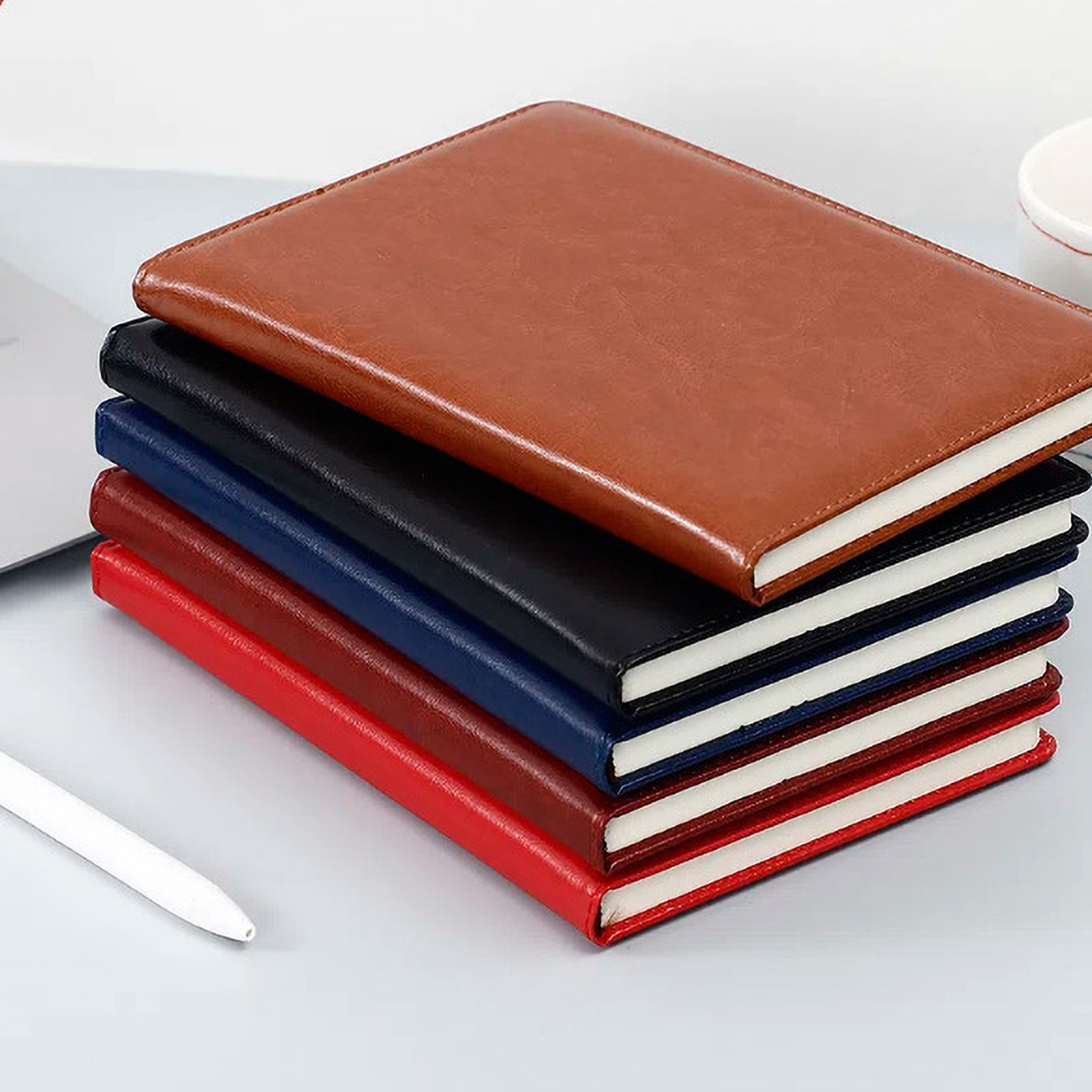 Floral PU Leather Journal with - đánh giá và giá Leather Work Diary Covers
